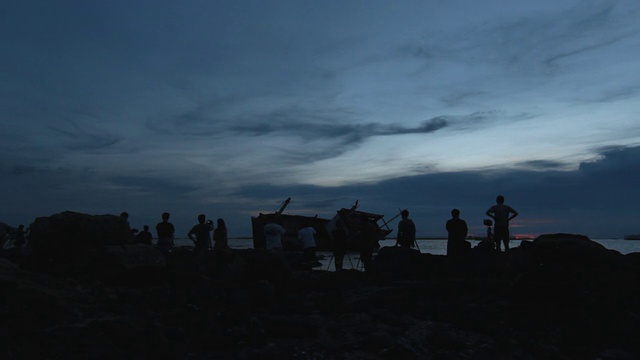 海景摄影师视频素材