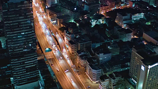 夜晚的曼谷视频素材