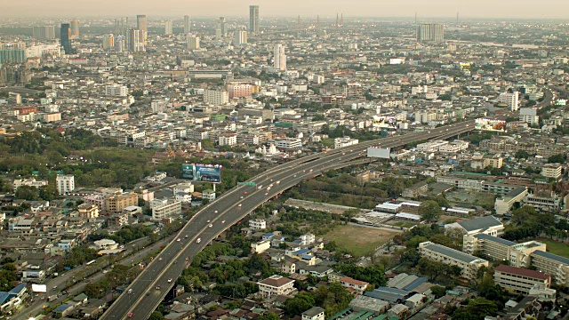 曼谷的道路视频素材