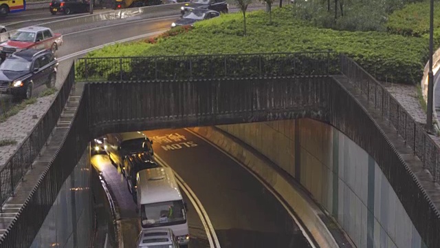 香港十字路口视频素材