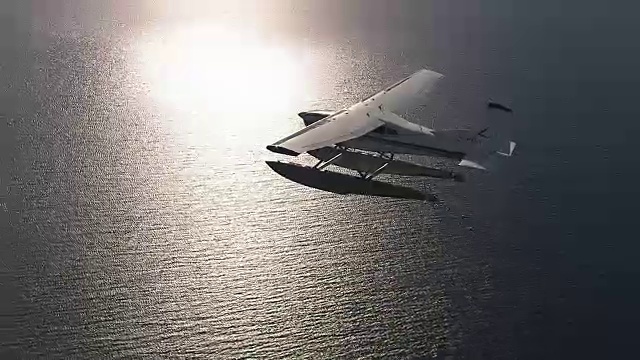 海飞机空空。视频素材