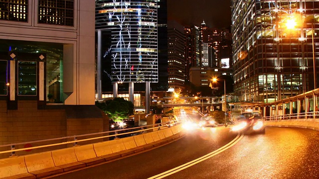 香港高架桥视频素材