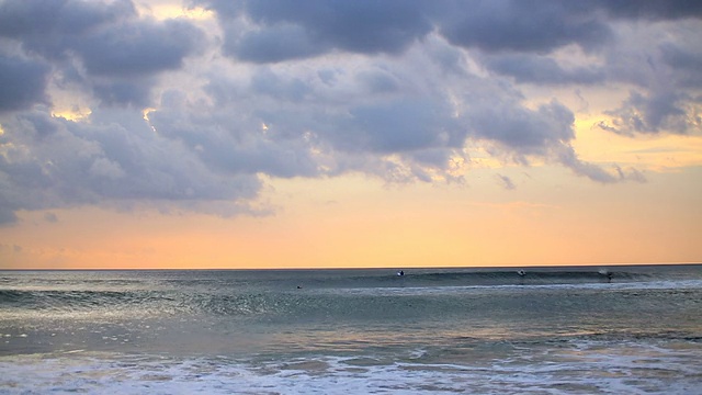 海景日落时视频素材