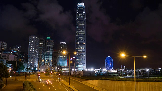 香港十字路口间隔拍摄视频素材