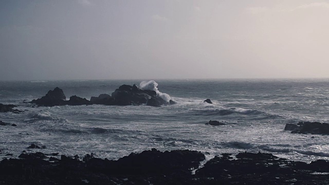 沿海波浪视频素材