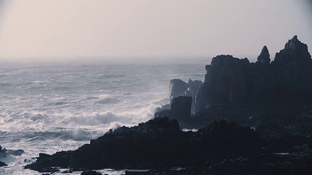 沿海波浪视频素材