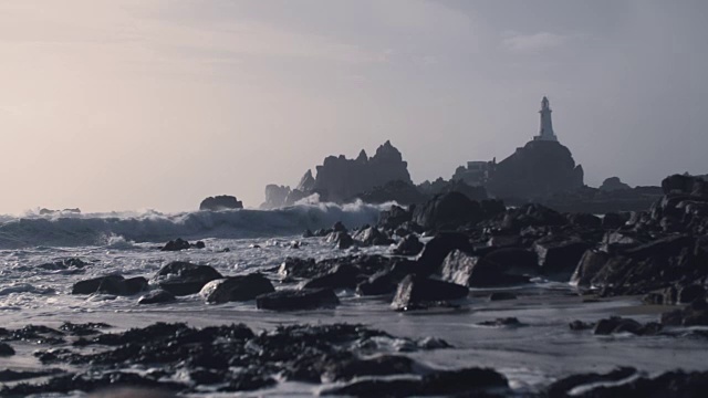 沿海波浪视频素材