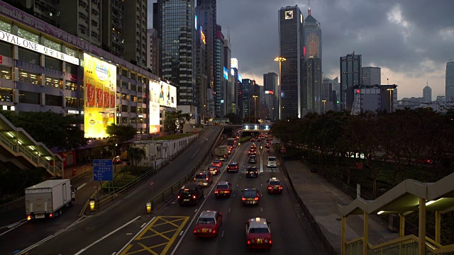 香港街景视频素材