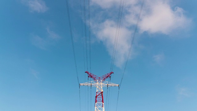 间隔拍摄/传输塔视频素材