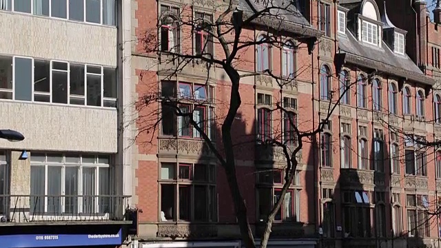 Architecture & Council House Dome，诺丁汉，英格兰，英国，欧洲视频素材