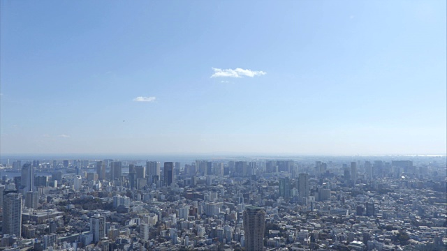 东京空中视频素材