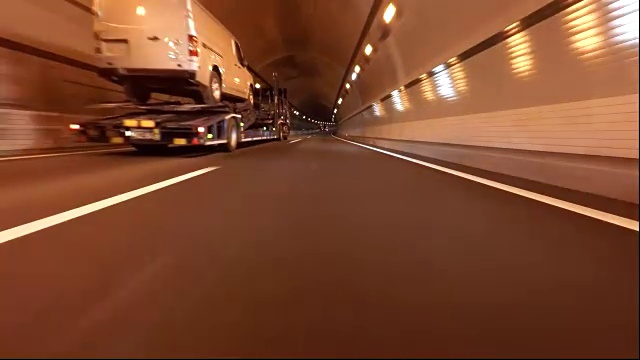 晚上开车4 k -视频素材