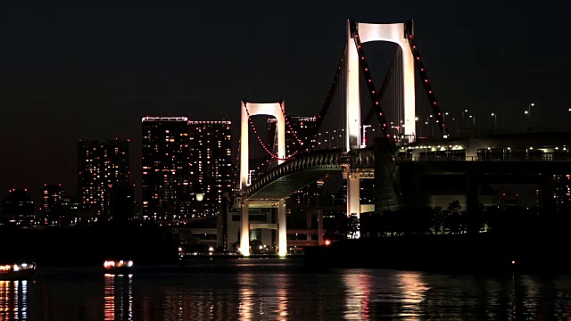 台场的夜景视频素材