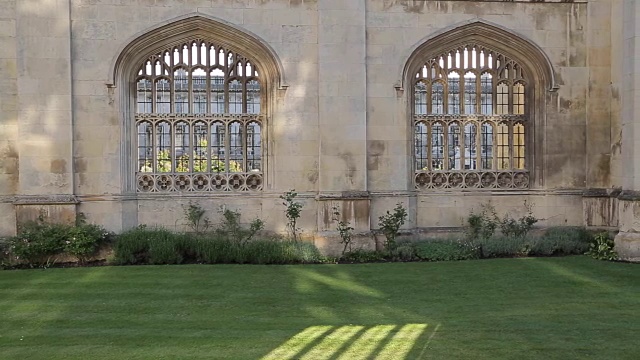 KingâÃÃ´s College on KingâÃÃ´s Parade，剑桥，剑桥郡，英国，欧洲视频素材