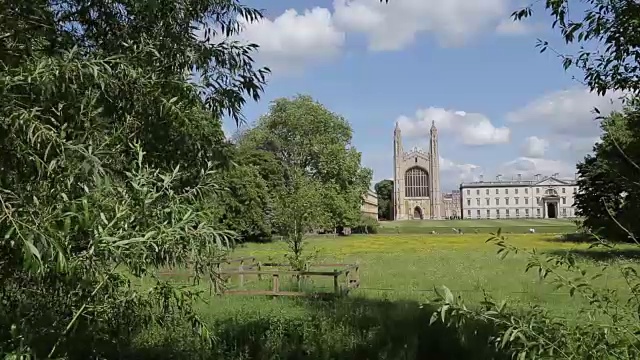 国王学院，剑桥，英国，欧洲，剑桥郡视频素材