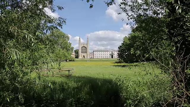 国王学院，剑桥，英国，欧洲，剑桥郡视频素材