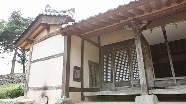 Maeng Sa-seong House的出生地外观(韩国历史广场109)视频素材