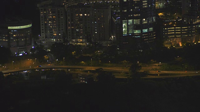 香港的夜晚视频素材