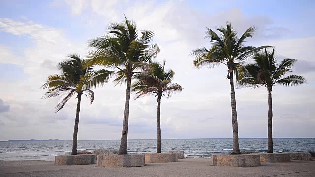 泰国罗永岛美丽的夏日海洋视频素材