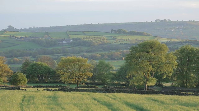 Riber城堡，马特洛克，英格兰，英国，欧洲视频素材