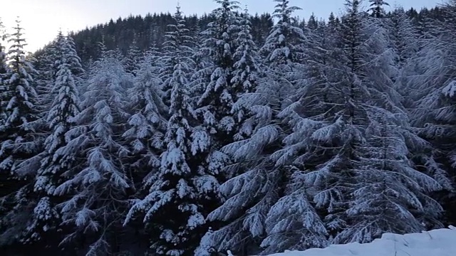 雪景蛇垭口，皮克区国家公园，德比郡，英国视频素材