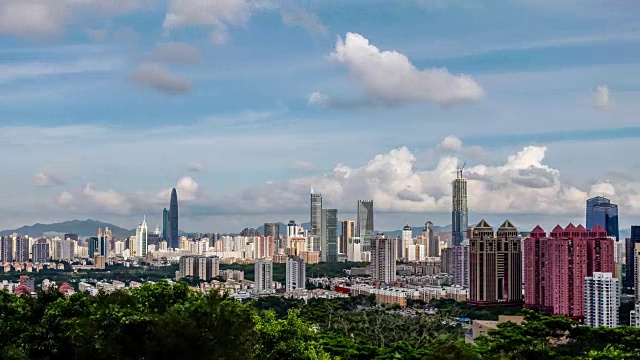 深圳城市风光视频素材