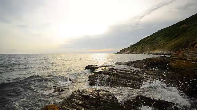 泰国罗永岛美丽的夏日海洋视频素材