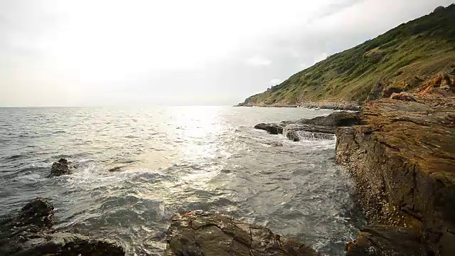 泰国罗永岛美丽的夏日海洋视频素材