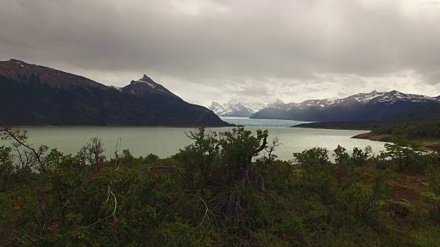 莫雷诺冰川鸟瞰图，巴塔哥尼亚，阿根廷视频素材