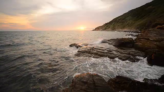 泰国罗永岛美丽的夏日海洋视频素材