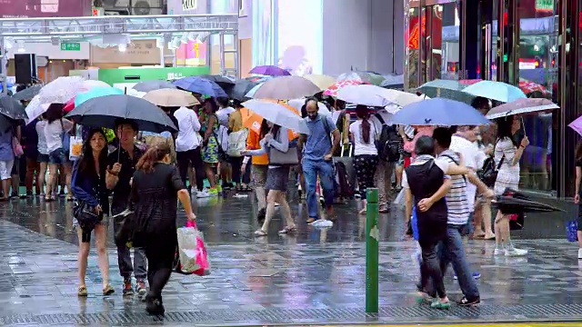 九龙街道视频素材