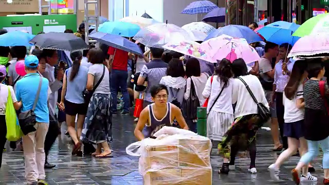 九龙街道视频素材