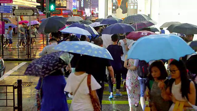 九龙街道视频素材