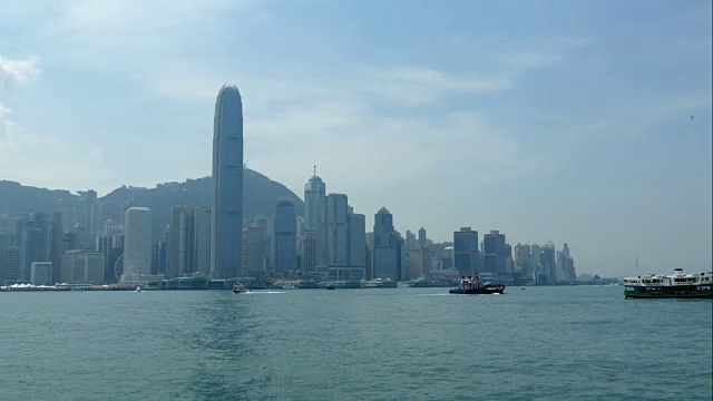 timelapse -香港天际线视频素材