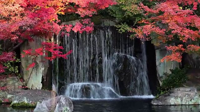 日本庭园 KOKO-EN视频素材