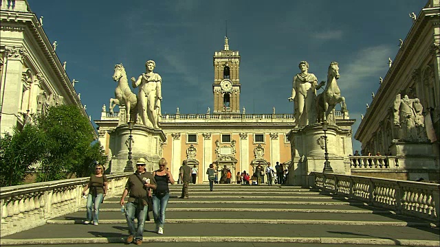 Campidoglio、罗马、意大利视频素材