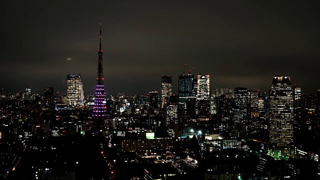 时光流逝:日本东京视频素材