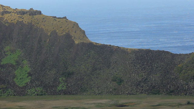 拉诺考火山/拉帕努伊国家公园，复活节岛，智利视频素材