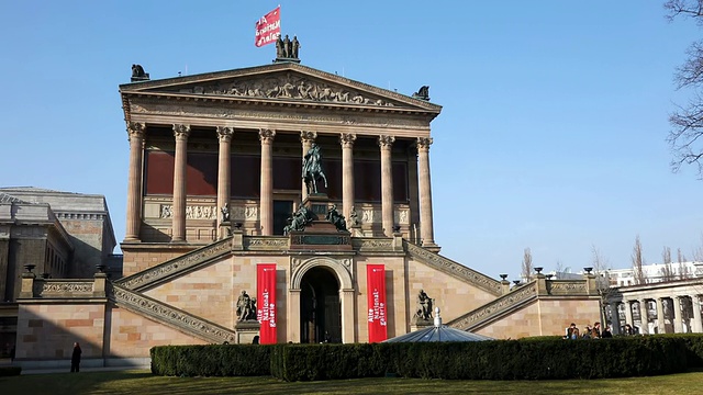 德国国家博物馆(Island Museum) /柏林博物馆(Berlin)视频素材