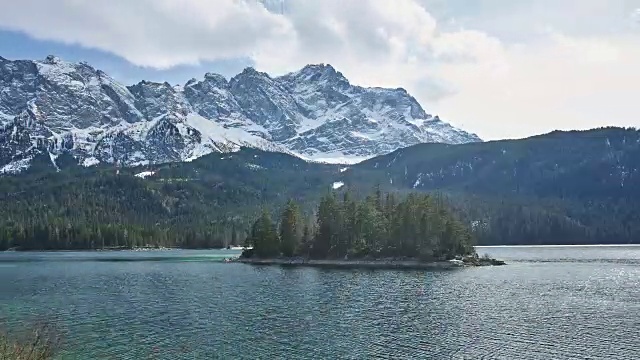 Eibsee楚格峰,视频素材