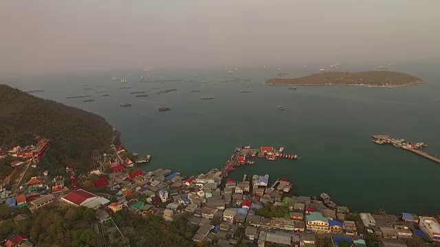 泰国四川岛鸟瞰图视频素材