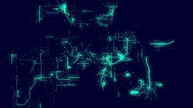 数字网格视频素材