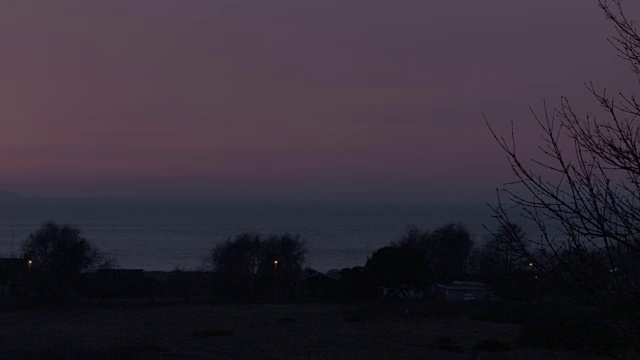 瑞典野地日落地中海视频素材