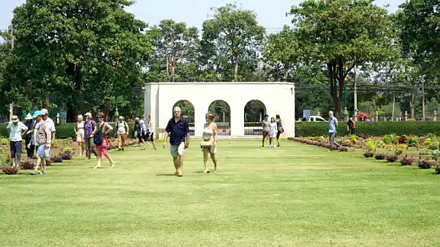 timelapse -基督教墓地视频素材