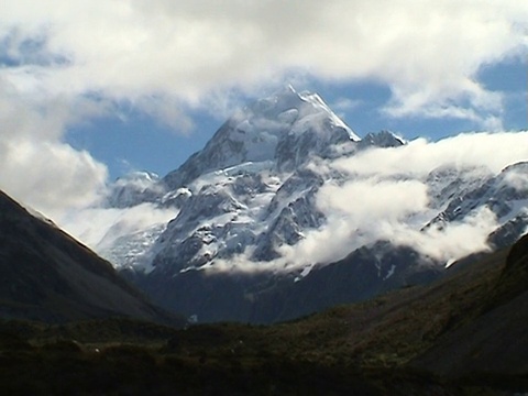 库克山。视频素材