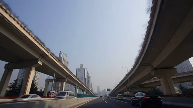 城市公路交通视频素材