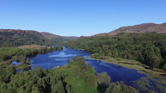 Trool湖，加洛威森林公园，邓弗里斯和加洛威，苏格兰视频素材