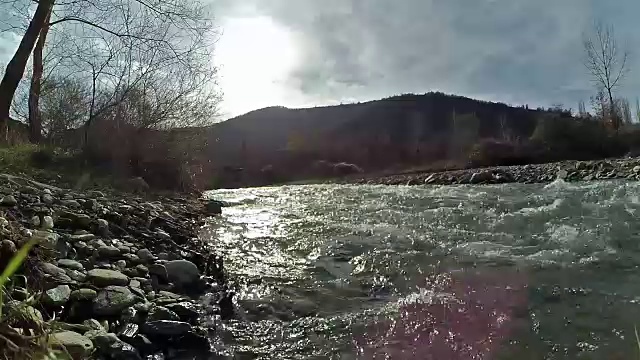 山区河流视频素材