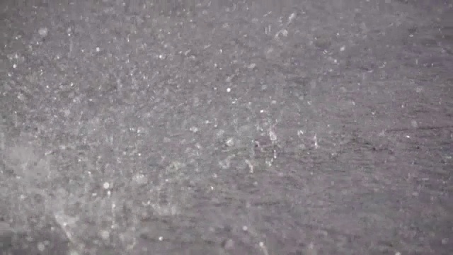 慢镜头:暴风雨天气视频素材