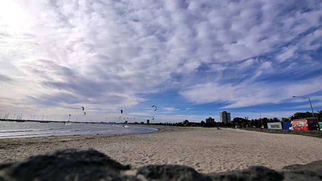 圣基尔达海滩。视频素材